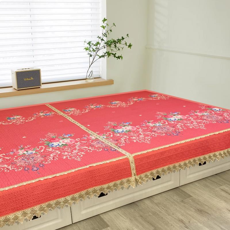 床盖夏季榻榻米农村土炕四季通用2024款正反两面炕上铺的垫子炕盖