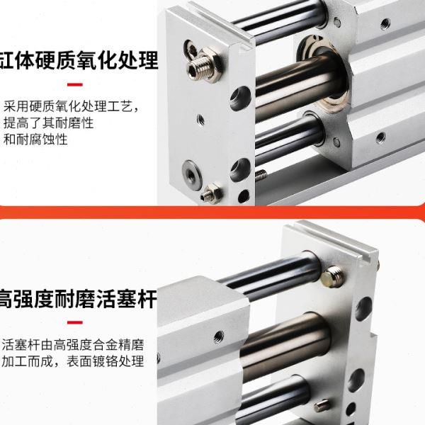 RMT无杆气缸CY1S-10/15/20/25/32/40-100/150 MRU磁偶式滑台导杆