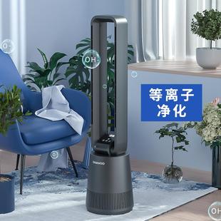 pro 韩国大宇无叶风扇家用空气净化扇低噪电扇遥控落地扇塔扇F10