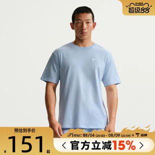 滔搏NIKE耐克男子AS M NSW TEE CLU运动休闲短袖T恤FV0376-407