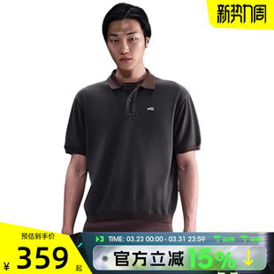 滔搏NIKE耐克男子翻领宽松百搭舒适运动休闲短袖 060 T恤HV0885