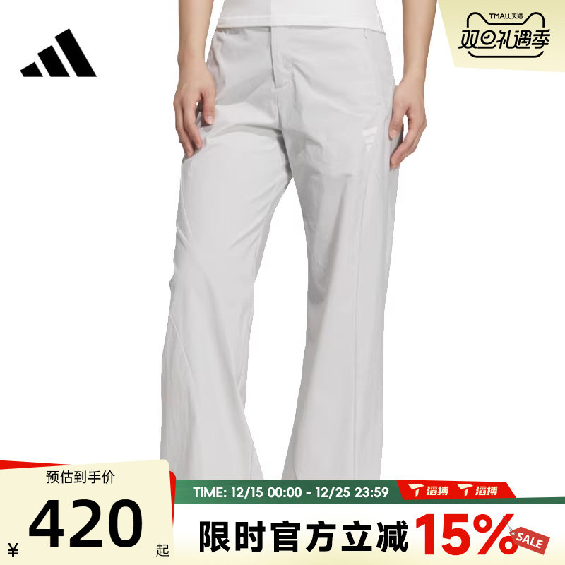 滔搏adidas阿迪达斯女子FOS WVN FLAR  P运动休闲长裤KF0704