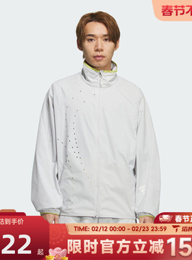 滔搏adidas阿迪达斯男子FUSTL M WV JKT1运动健身夹克外套KC6064