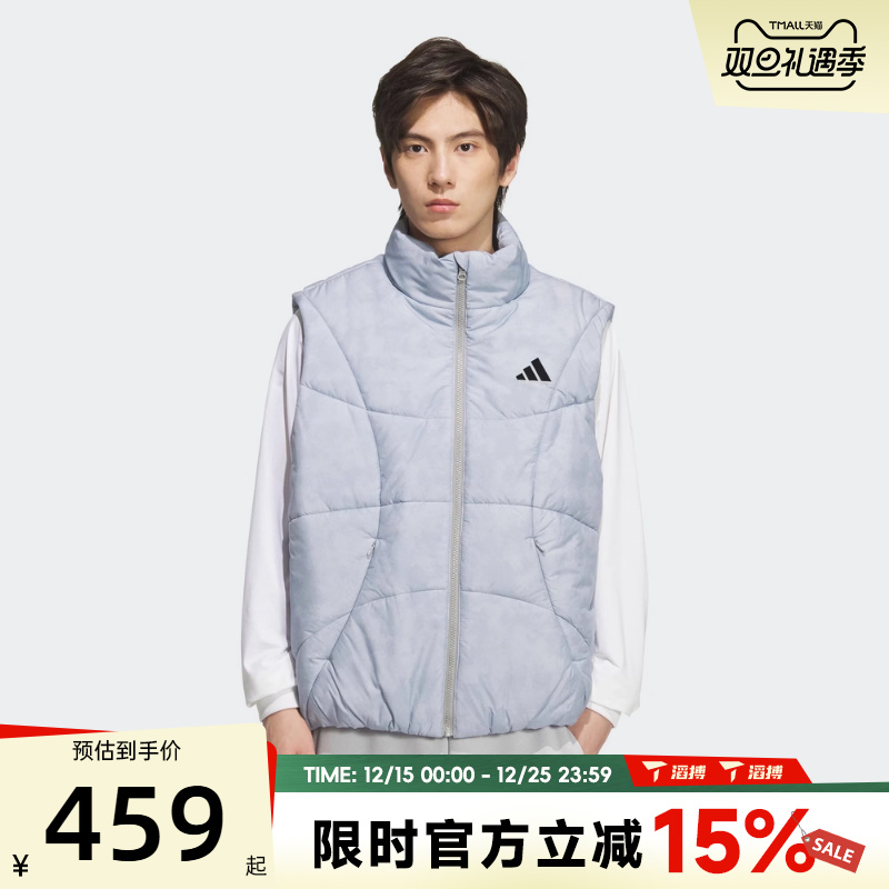adidas阿迪达斯男子GSH VEST保暖背心外套运动休闲棉服马甲KC2755