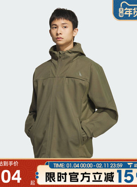 滔搏adidas阿迪达斯男子SL WARM JKT运动健身夹克外套KA1305