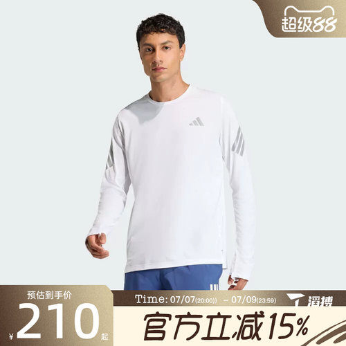 滔搏adidas阿迪达斯男子adi365/// LS M运动休闲长袖T恤KE6830