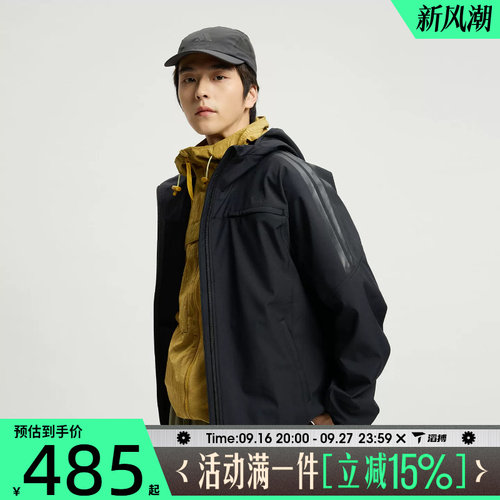 滔搏adidas阿迪达斯男子SL WARM JKT运动健身夹克外套KA1307