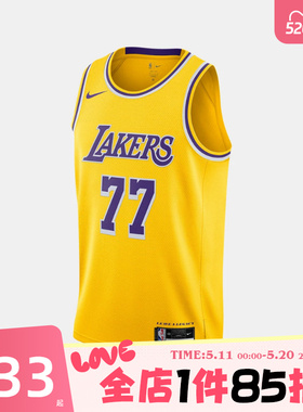 滔搏NIKE耐克男子LAL MNK DF SWGMN JSY运动休闲背心DN2009-741