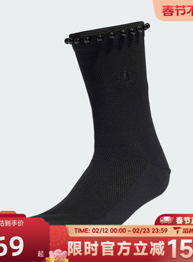 滔搏adidas阿迪达斯三叶草男女PEARLS CR S 1P休闲袜子KD8380