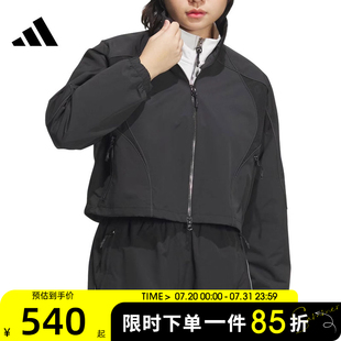 adidas阿迪達(dá)斯女子FUSTL JKT運(yùn)動(dòng)健身夾克外套JJ1078
