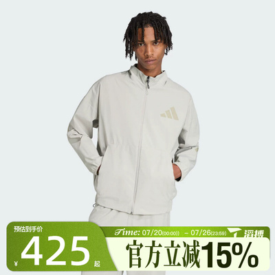 滔搏adidas阿迪达斯男子M Z.N.E. WV TT运动健身夹克外套KE4880