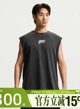 滔搏NIKE耐克男子AS  NSW SLVLS TOP运动休闲无袖T恤IW1197-060