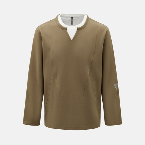 滔搏adidas阿迪达斯男子M KN LS T1运动休闲长袖T恤LD5580