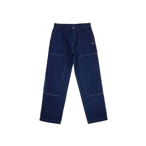 滔搏converse匡威男子宽松百搭舒适牛仔裤运动休闲长裤MCJ129-UHD