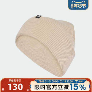 滔搏adidas阿迪达斯男女3S BEANIE运动休闲帽KE2031