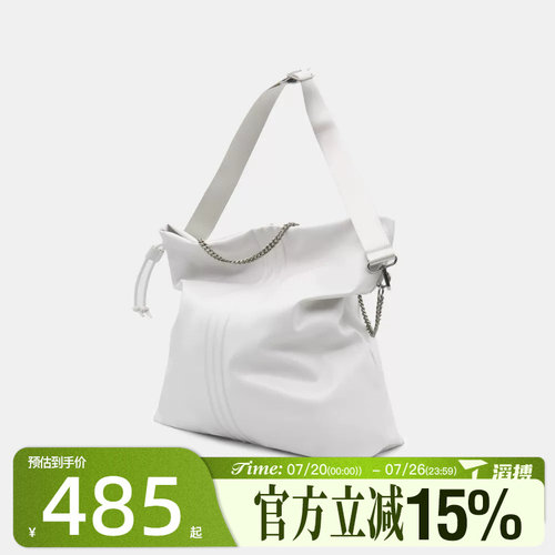 滔搏adidas阿迪达斯三叶草男女FNST SLDR XL运动休闲单肩包KS5158