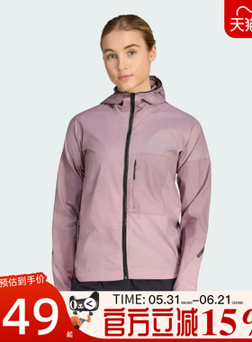 滔搏adidas阿迪达斯女子W XPR LIGHT WW夹克外套KH4572