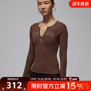 KNIT TOP运动休闲长袖 216 滔搏NIKE耐克女子AS T恤IQ3964