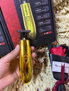 正品发廊豹F99 电推剪油头修边推雕刻剪刀光头推造型配件刀头电线