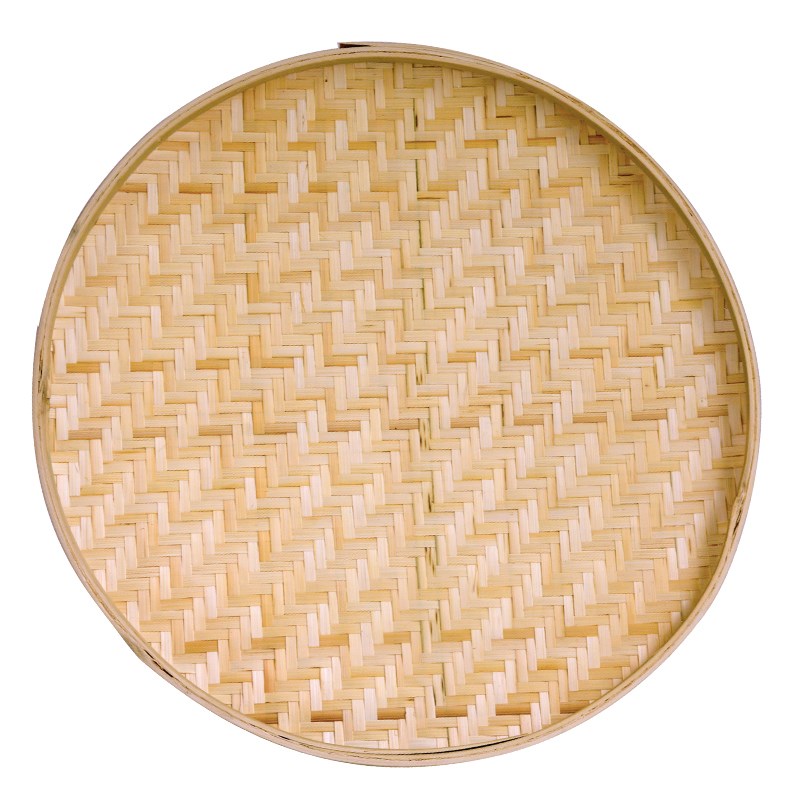 农庄装修吊顶竹簸箕装饰幼儿园绘画舞蹈表演道具竹匾家用晾晒鱼生