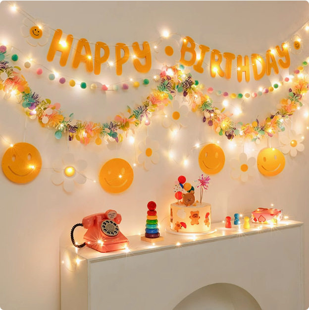 生日场景布置装饰毛条拉旗拍照男女孩宝宝周岁生日快乐仪式感派对,节庆用品/礼品,装扮布置套餐,淘宝优惠券,粉丝福利购,淘宝优惠卷