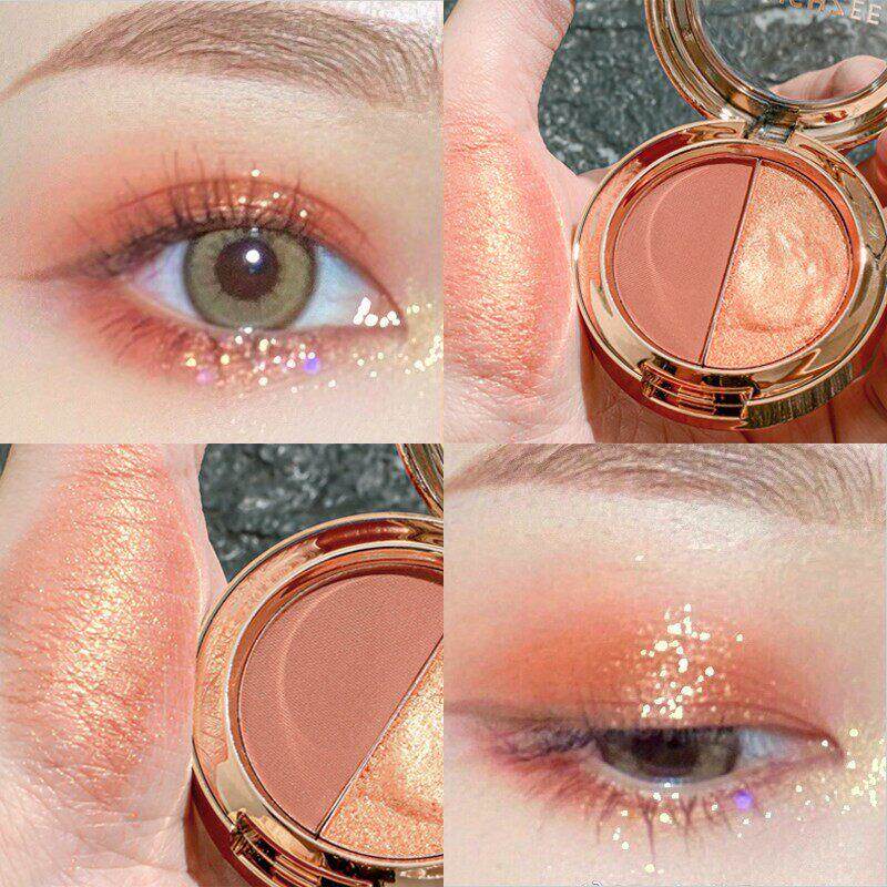 正品大牌2025新款眼影盘日常淡妆大地色珠光哑光高级感