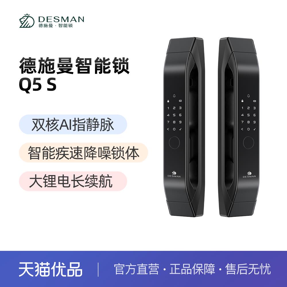 德施曼智能锁Q5S 高端黑