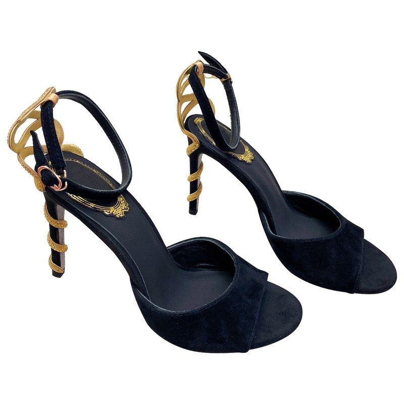 2025新c款后跟蛇形缠绕水钻凉鞋一字水晶鞋仙女高跟鞋大码法式女,女鞋,时装凉鞋,淘宝优惠券,粉丝福利购,淘宝优惠卷