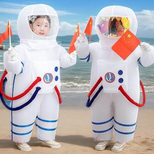 充气太空服卡g通人偶服装宇航服成人儿童校运会舞台表演玩偶服搞