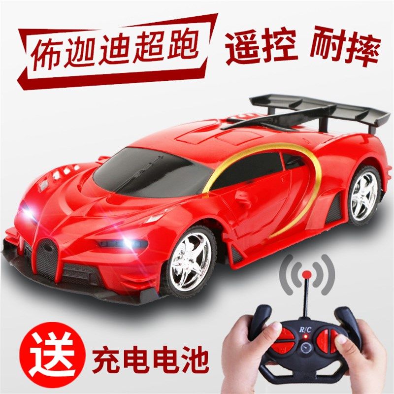 孩子摇空车小孩六岁儿童玩县汽车赛车可以遥控小学生Y小车吸墙摇