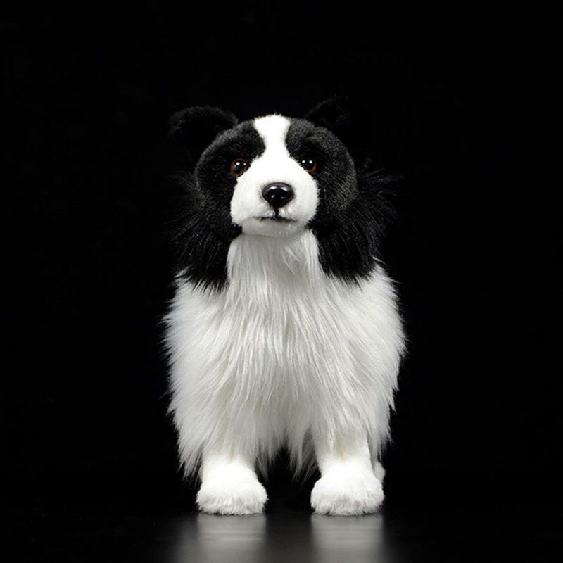 可爱边境牧羊g犬可爱狗狗玩偶毛绒玩具模型礼物礼品狗公仔仿真动