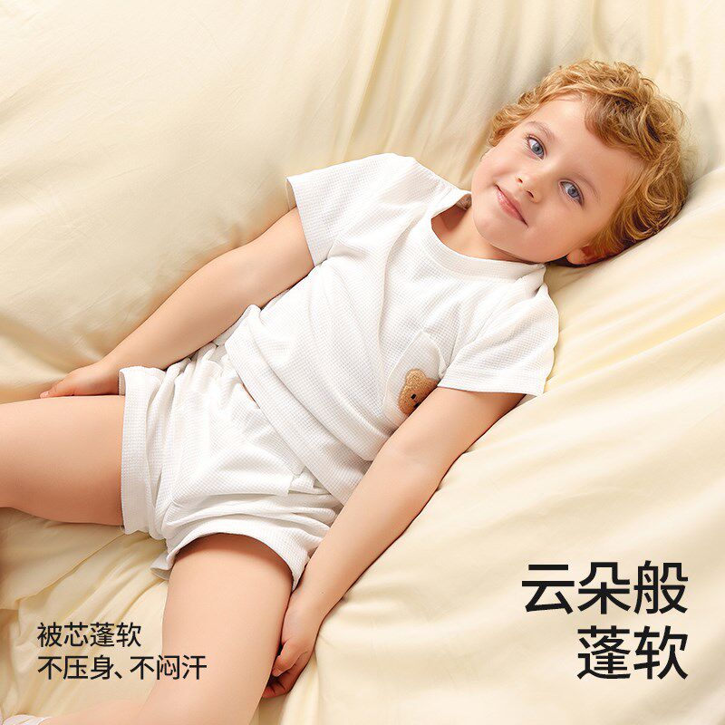 贝肽斯幼儿园被子三件套儿童被套宝宝O被褥午睡婴儿六件套