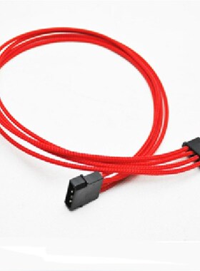 d口电源线 大4Pin延长线  红色 水泵风扇延长线 颜色可定制