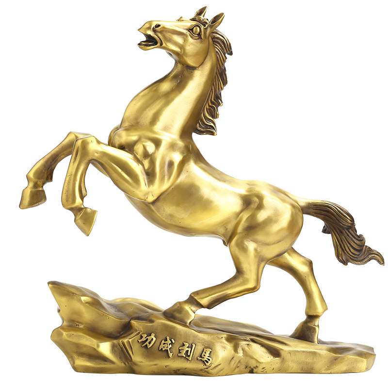 纯铜马到成功铜马摆件工艺品生肖马办公室客厅酒柜装饰品家居礼品,家居饰品,装饰摆件,淘宝优惠券,粉丝福利购,淘宝优惠卷