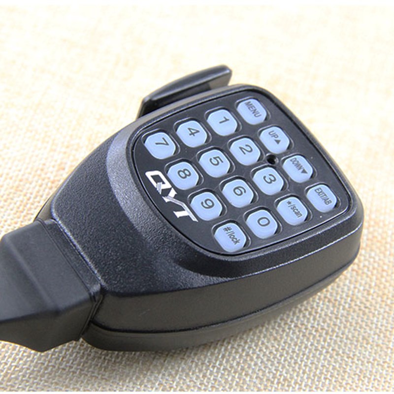 QYT 泉益通KT-8900 UV980 车台手咪 迷你电台肩咪 车载对讲机手柄