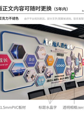 公司企业c文化墙形象展示宣传背景墙设计公司文化楼梯背景装饰定