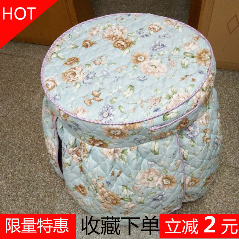 圆形加厚烤火桌布电取暖桌套小清新圆桌布罩布套酒店Y大圆茶几桌