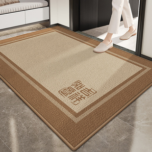 入户门地垫家用门厅进门防滑地毯门口耐I脏可裁剪门垫室内门前脚