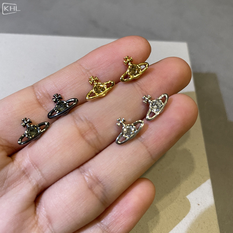 西太后迷你土星耳钉百搭经典款