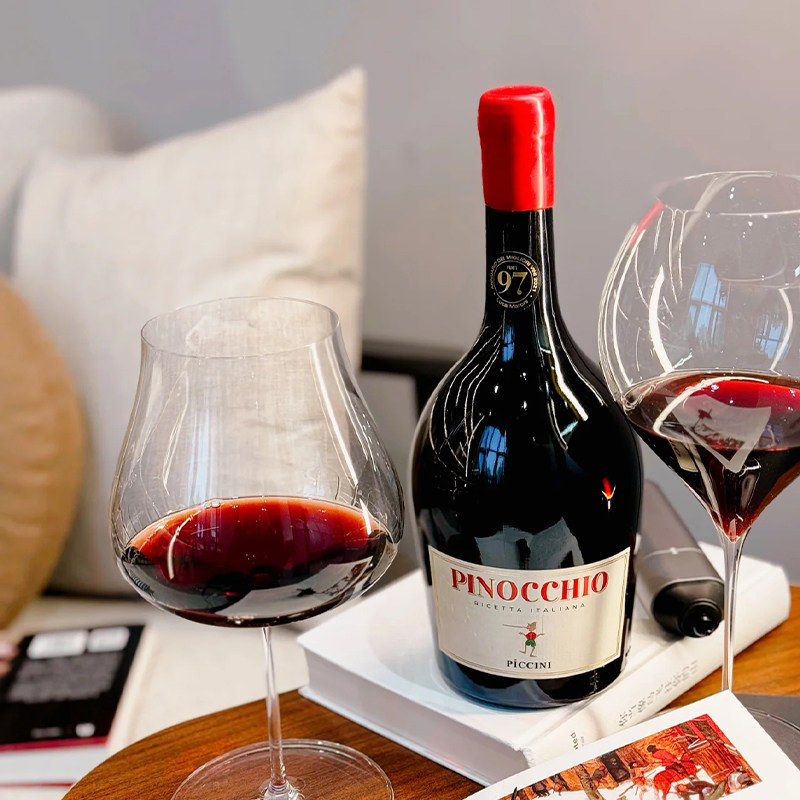 意大利奇遇匹诺曹彼奇尼托斯卡纳甜美木偶奇遇半甜红葡萄酒礼盒