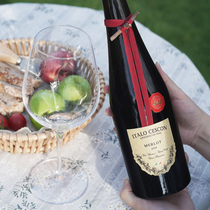 意大利原瓶进口名庄小树枝威尼托IGT凯斯顿美乐干红葡萄酒750ml