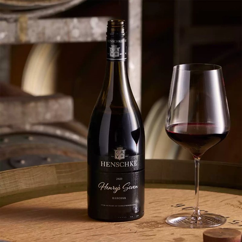 澳洲原瓶传奇膜拜名庄Henschke翰斯科亨利七韵混酿干红葡萄酒红酒