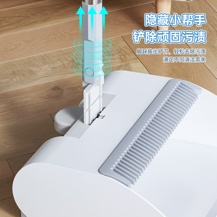 扫把套装2023新款家用扫帚簸箕组合头发扫地拖把三件套折叠垃圾铲