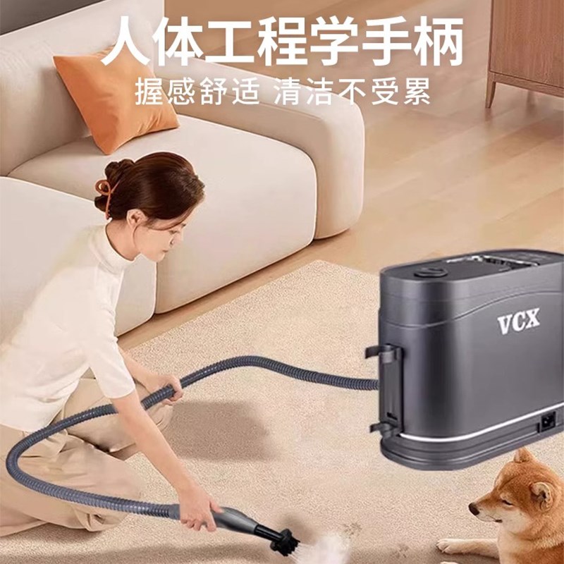 2024新款高温蒸汽清洁机家用手持厨房油烟机地毯多功能清洗一体机