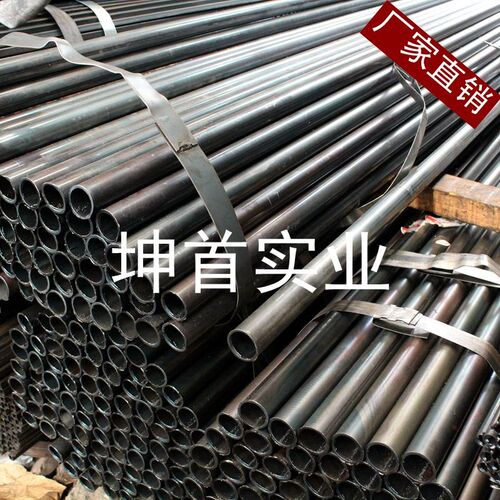 钢材镀锌圆管38mm 40 42 45 48 50 54 60 76焊管黑铁Y管冷轧管光