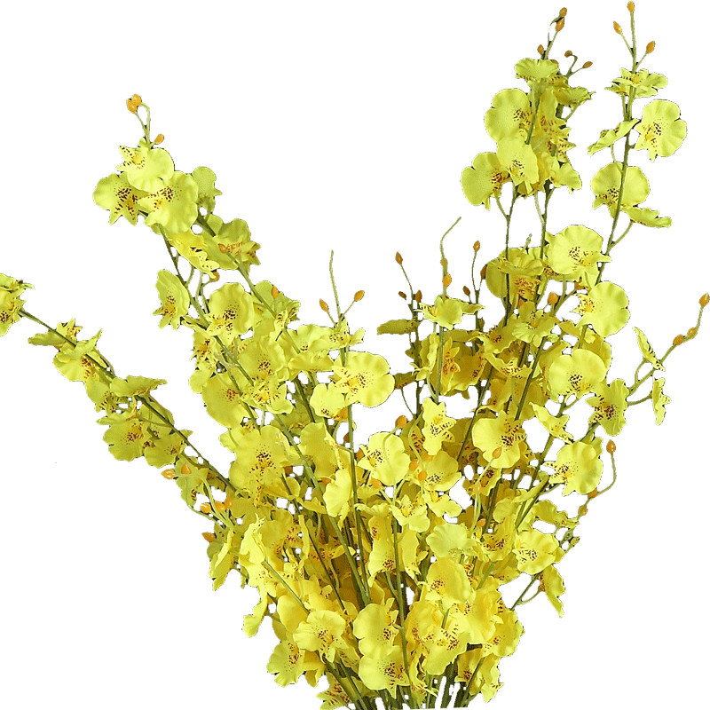 时尚客厅卧室假花仿真花卉装饰餐桌干花J整体花艺仿真摆设品跳舞
