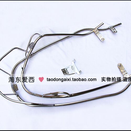 五摩托车佳颖护杠 WH125T-3-B3A-3B 保险杠 前后护杠 护架