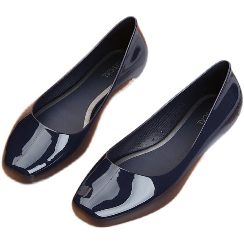 塑料果冻鞋女凉鞋2024新款包头C平底沙滩鞋时尚夏季一脚蹬防水雨