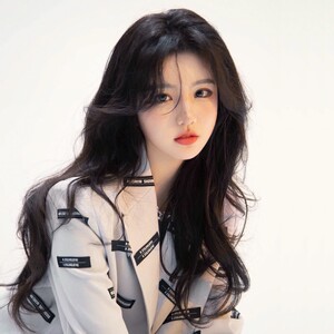 黑色中分长卷发假发女长发全头套式八字刘G海大波浪lolita整顶发