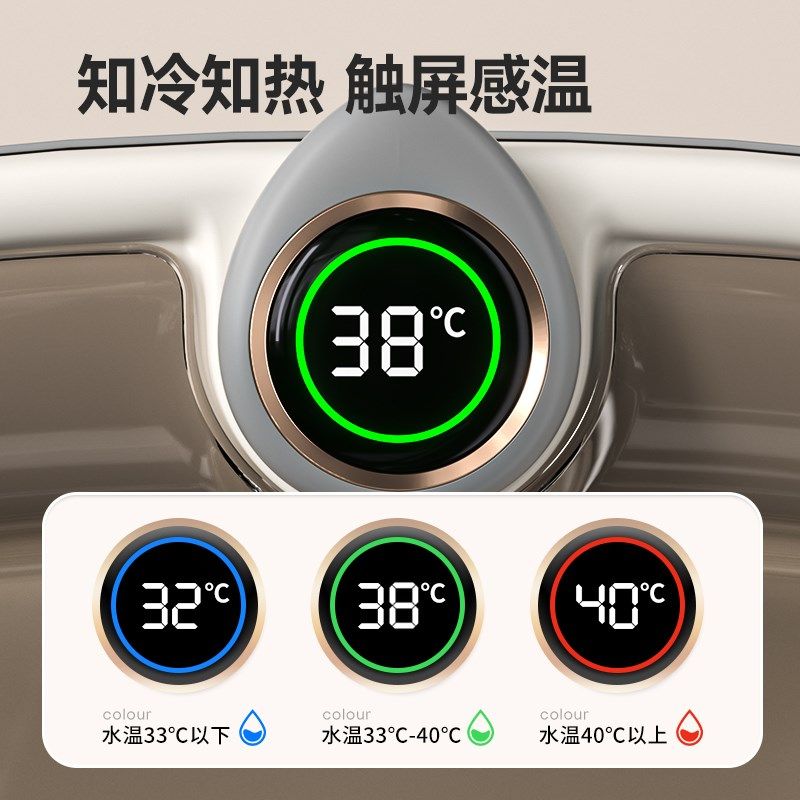 婴儿洗澡盆宝宝浴盆儿童大号幼A儿可坐新生儿洗澡桶不折叠一体小